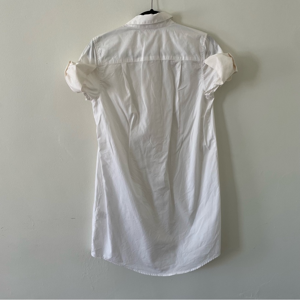 Clu shirtdress White collared Dress - Picture 5 of 6